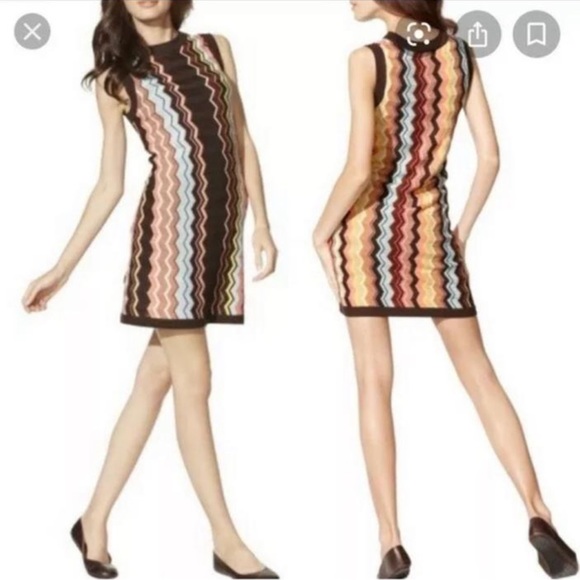 Missoni FOR TARGET Zig Zag Dress L NWT - Picture 6 of 14